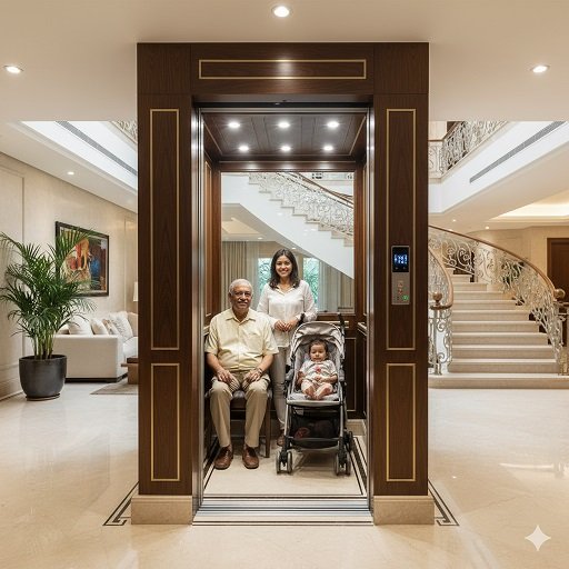 High-End Home Elevators for Residences